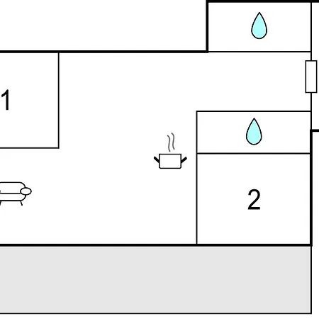 2 Bedroom Gorgeous In Σπίτι διακοπών *